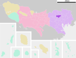 Toshima-ku in Tokyo Prefecture Ja